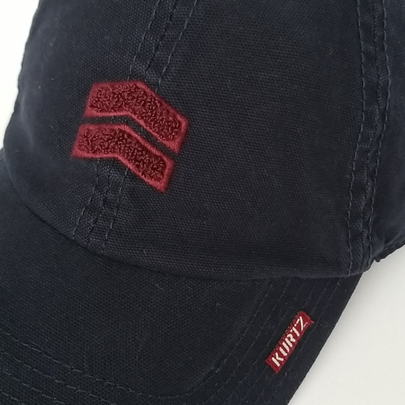 A. KURTZ Infantry Blue Chevron Baseball Cap OSFA - Picture 4 of 16